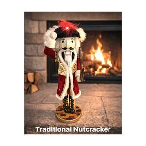 Large Decorative Nutcracker Soldier Christmas Decor Holiday Figurine